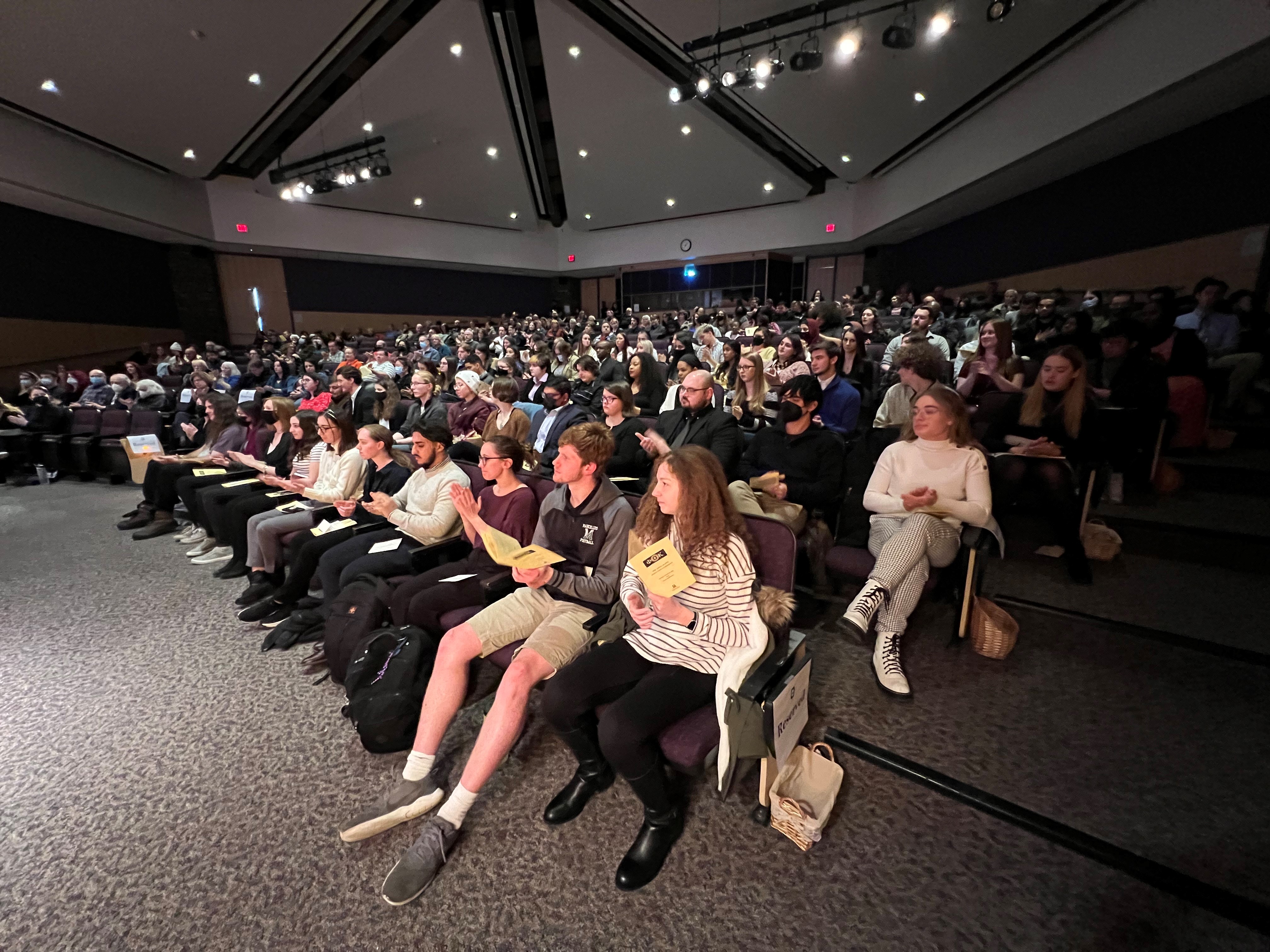 spring 2022 PTK ceremony