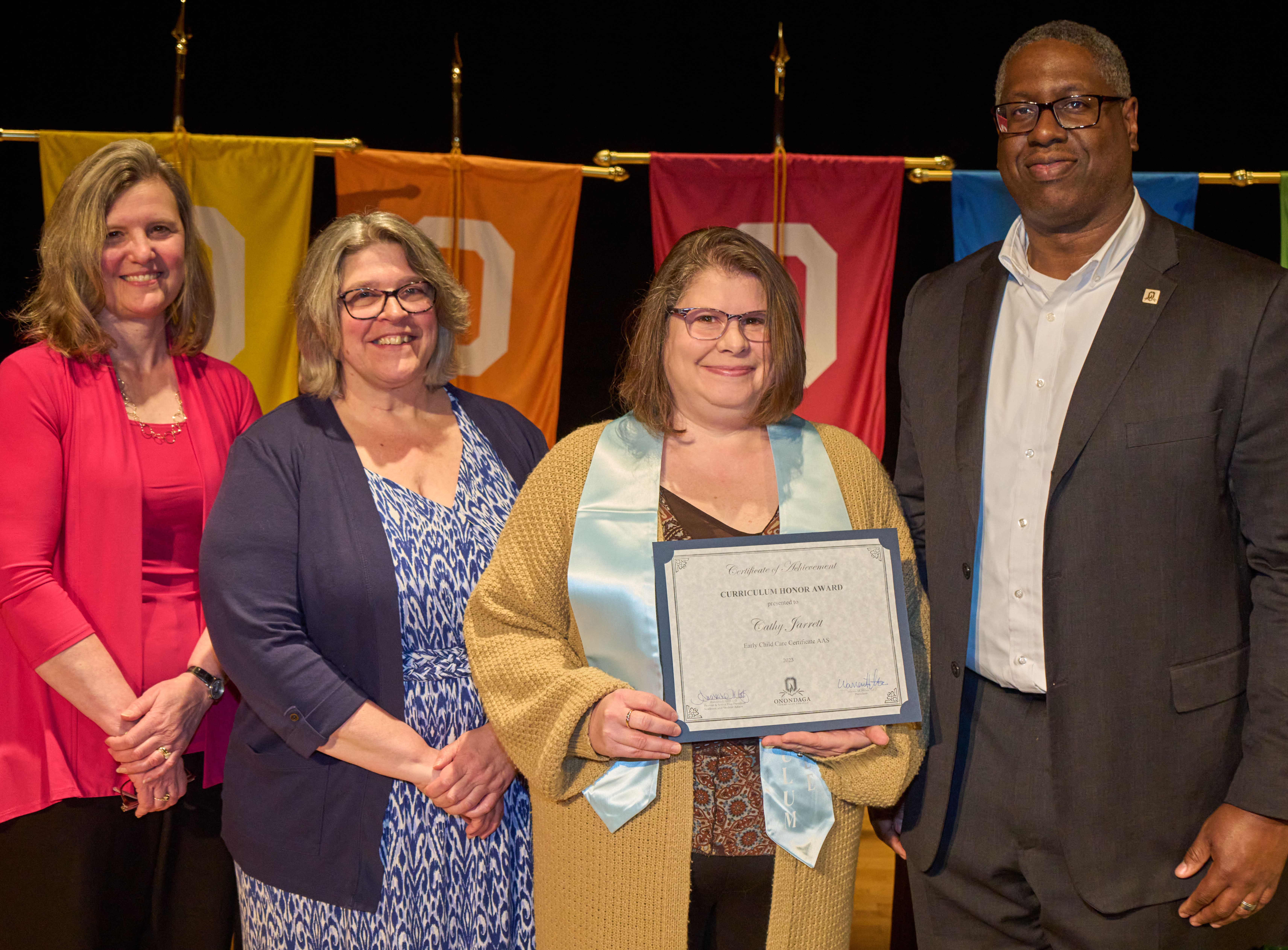 Cathy Jarrett, Curriculum Honoree for Early Child Care